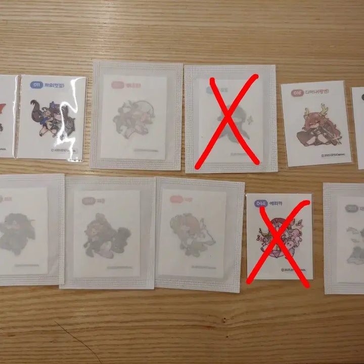 [BUNJANG] Trickal Ttibusil Stickers / 트릭컬 띠부씰