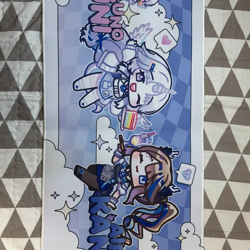[BUNJANG] StellaLive Mystic Collaboration Cafe Desk Mat SD Ver. / 스텔라이브 미스틱 콜라보카페 장패드 SD.ver 팝니다.
