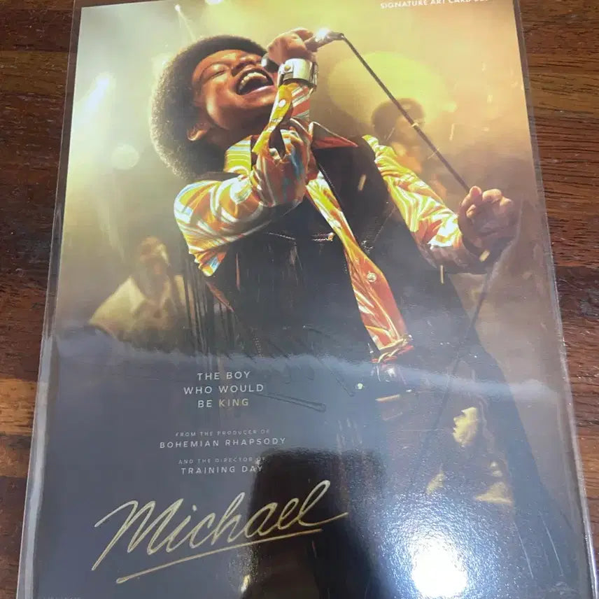[BUNJANG] Lotte Cinema Michael Art Card (Sealed) / 마이클  아트카드  판매 미개봉 (롯데시네마)