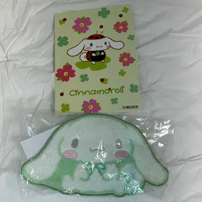 [BUNJANG] Cinnamoroll Classic Towel &amp; Notebook Set / 시나모롤 고전 타올+노트