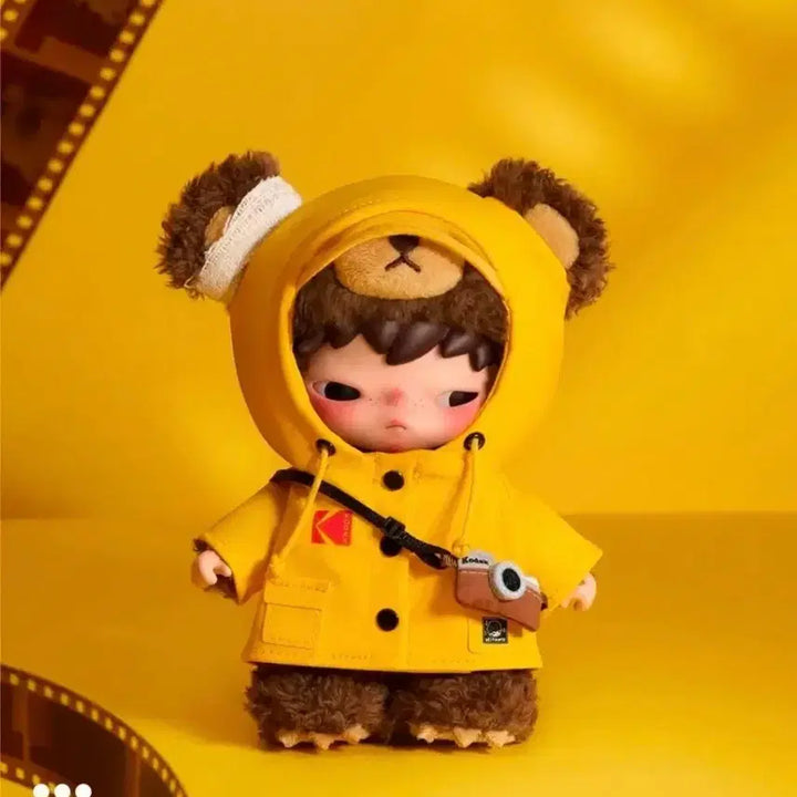 [BUNJANG] Pop Mart Hirono x Kodak Seongsu Popup Limited Keyring (Unsealed) / 팝마트 히로노 x코닥 성수팝업 한정키링 미개봉 새상품