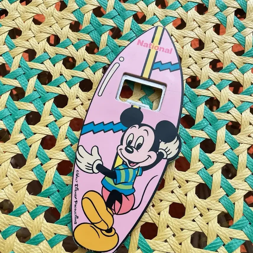 [BUNJANG] Vintage 90s Mickey Mouse Surfing Opener / 90s 빈티지 미키 마우스 서핑 오프너