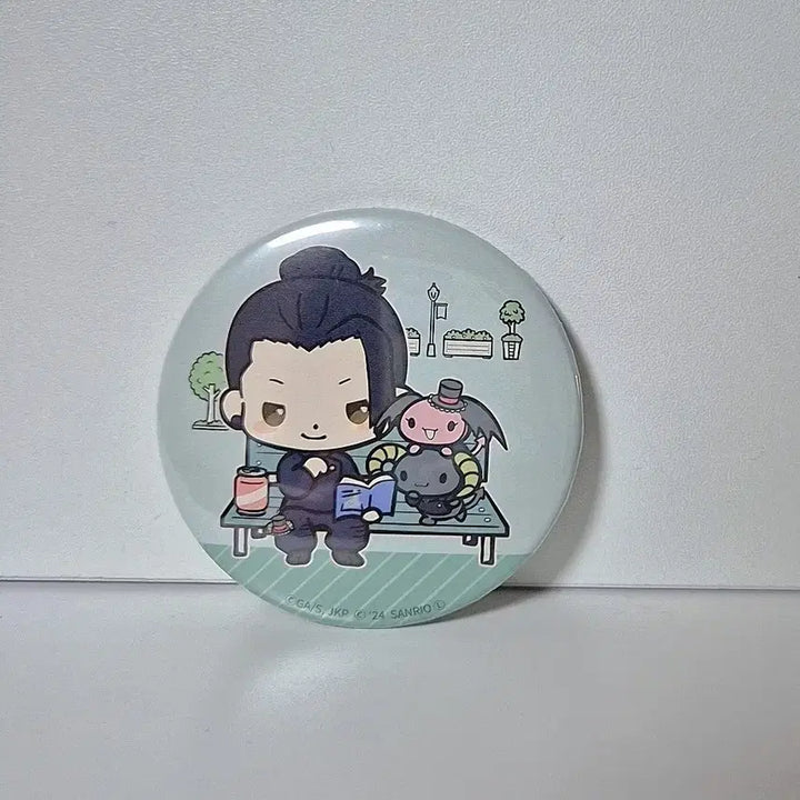 [BUNJANG] Jujutsu Kaisen Suguru Geto Sanrio Collaboration Pin Badge Lolomaic / 주술회전 게토 스구루 산리오 콜라보 뱃지 롤로매닉