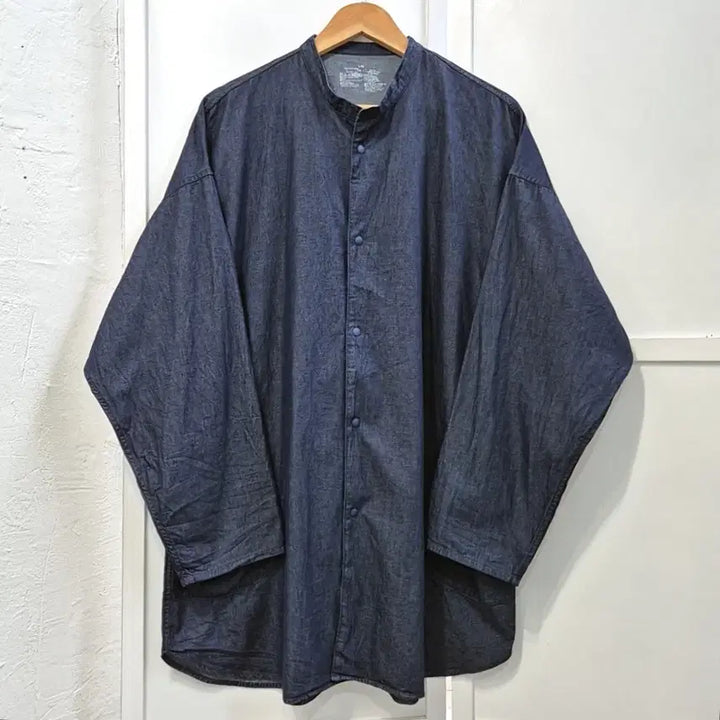 [BUNJANG] MUJI Denim Oversized Shirt / 무인양품 데님 오버 셔츠 남성 L~XL