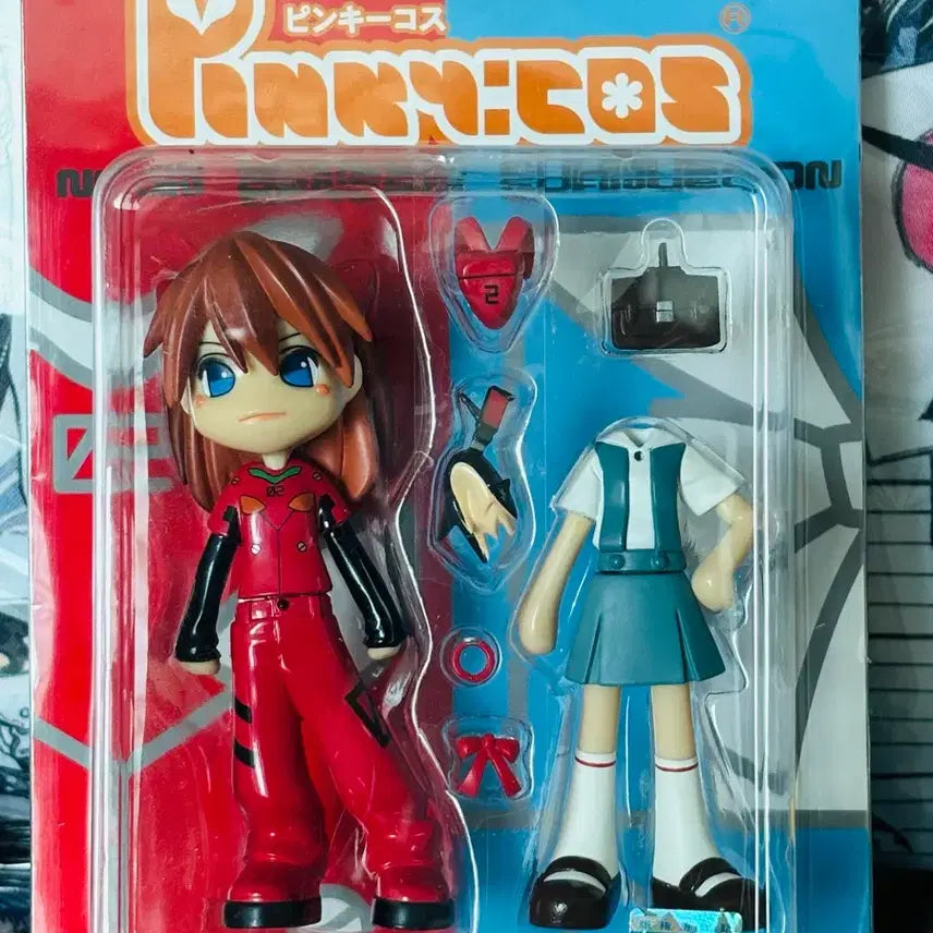 [BUNJANG] Pinky:Street Evangelion Asuka Full Parts Unsealed Figure / 핑키스트리트 에반게리온 아스카 풀파츠 미개봉 판매 양도