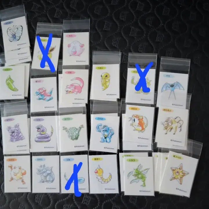 [BUNJANG] Pokemon 30th Anniversary Stickers / 포켓몬 띠부씰 30주년 신상 판매