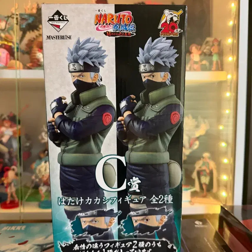 [BUNJANG] Naruto Shippuden Kakashi C Prize Figure (20th Anniversary Ichiban Kuji) / [개봉양품] 제일복권 나루토 불의의지 사륜안 카카시 C상