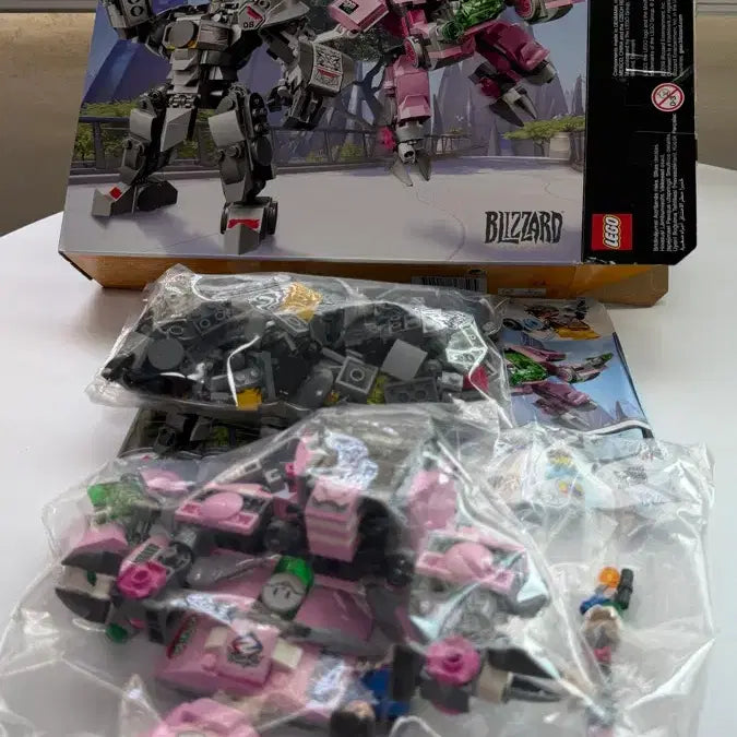 [SOLD OUT] 레고 오버워치 라인하르트 디바 개봉품