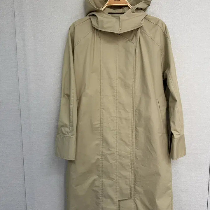 [BUNJANG] YUMER Hooded Trench Coat / 유메르 후드 트렌치코트