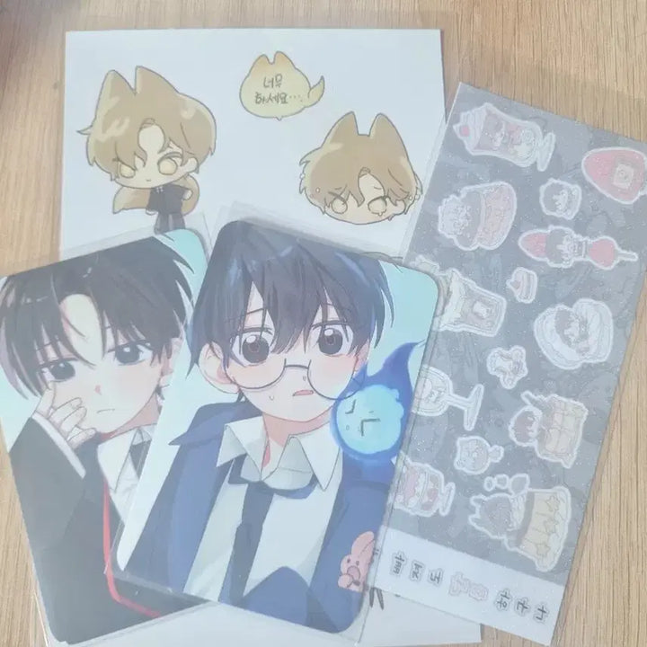 [BUNJANG] Gwedam Chulgeun HOYOWON Kim Sol-eum Official Goods Sticker Set / 괴담출근 굿즈 비공굿 호유원 김솔음 재관국 괴출 서코 양도