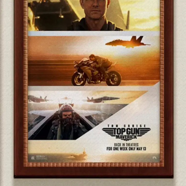 [BUNJANG] Top Gun: Maverick 40th Anniversary Dolby Poster &amp; Wingman Poster Bundle / [탑건: 매버릭] {2종일괄} 40주년 돌비포스터, 윙맨 포스터