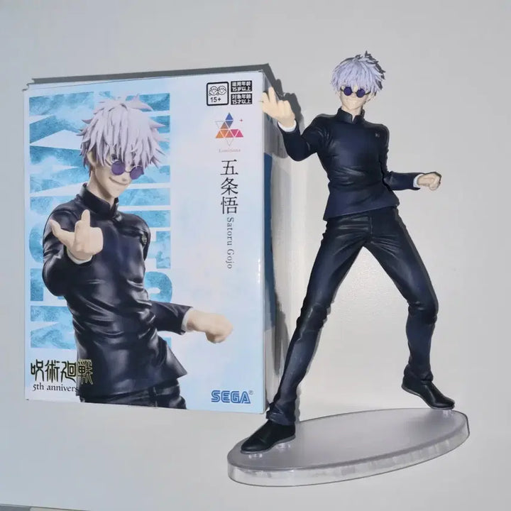 [BUNJANG] Jujutsu Kaisen Satoru Gojo Luminasta Figure 5th Anniversary (Retro Arc) / 주술회전 고죠 사토루 루미나스타 피규어 5주년 고전 회옥옥절