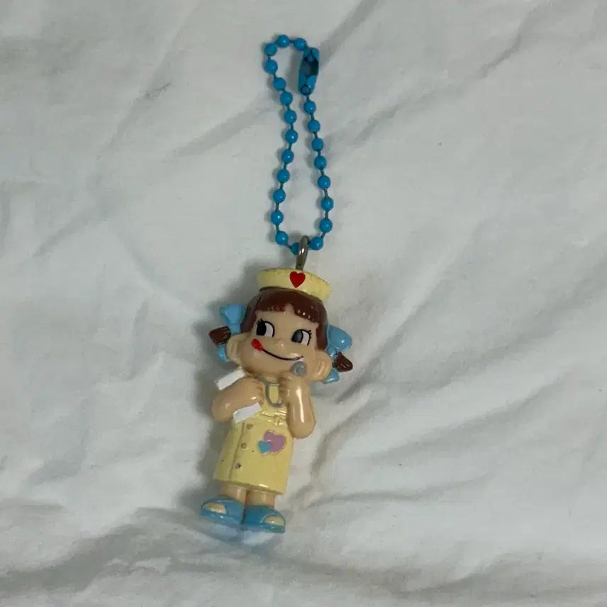 [BUNJANG] Peko-chan Nurse Figure Keyring / 페코짱 간호사 피규어 키링