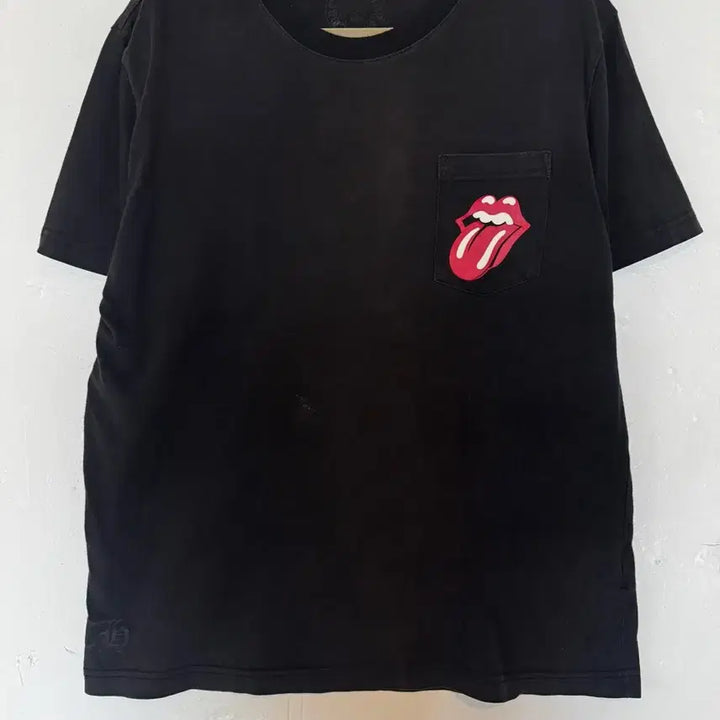 [SOLD OUT] 정품)크롬하츠 x 롤링스톤즈 홀스슈 반팔티셔츠 블랙