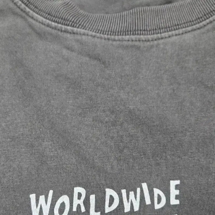 [BUNJANG] BTS Jin 2025 RUN EP Tour T-Shirt Dark Gray XL / (3일간세일)BTS 진 런석진 2025 RUN EP 투어 반팔 티셔츠