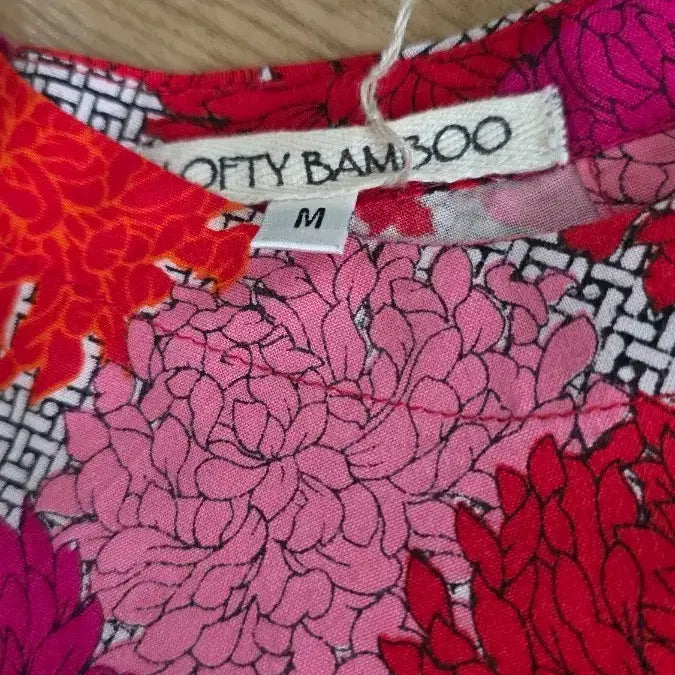 [BUNJANG] Rosty Bamboo Floral Dress - Medium / 로스티뱀부 플로랄원피스 M