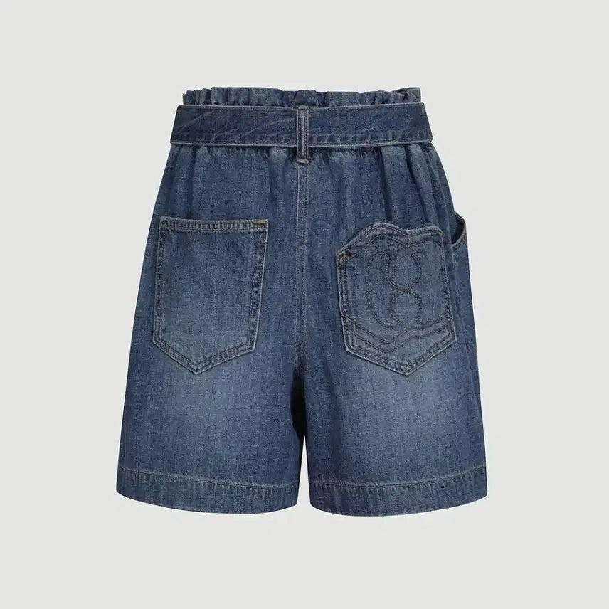 [BUNJANG] Lucky Chouette Denim Shorts / 럭키슈에뜨 데님 반바지 새제품