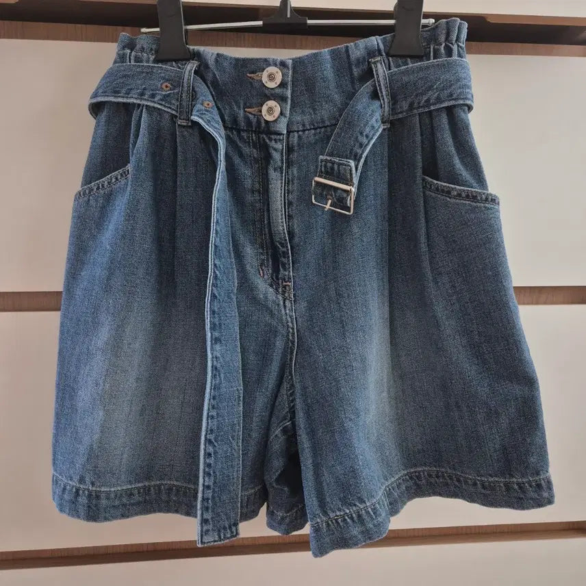 [BUNJANG] Lucky Chouette Denim Shorts / 럭키슈에뜨 데님 반바지 새제품