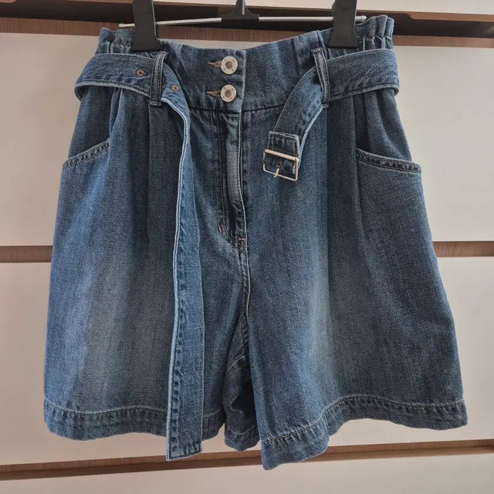[BUNJANG] Lucky Chouette Denim Shorts / 럭키슈에뜨 데님 반바지 새제품