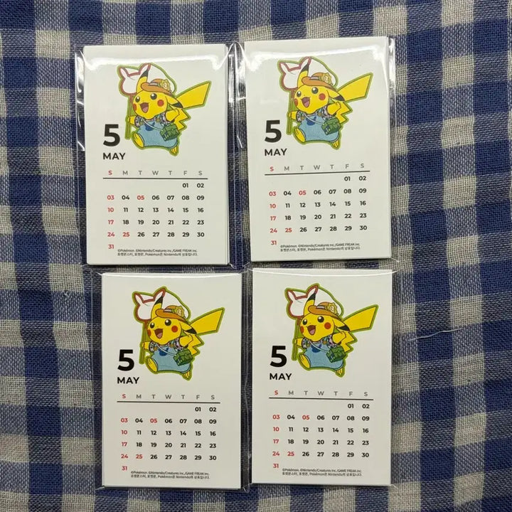 [BUNJANG] A.H.C. Pokemon Mini Calendar (Sealed) / Ahc 포켓몬 포켓몬스터 미니 달력 미개봉