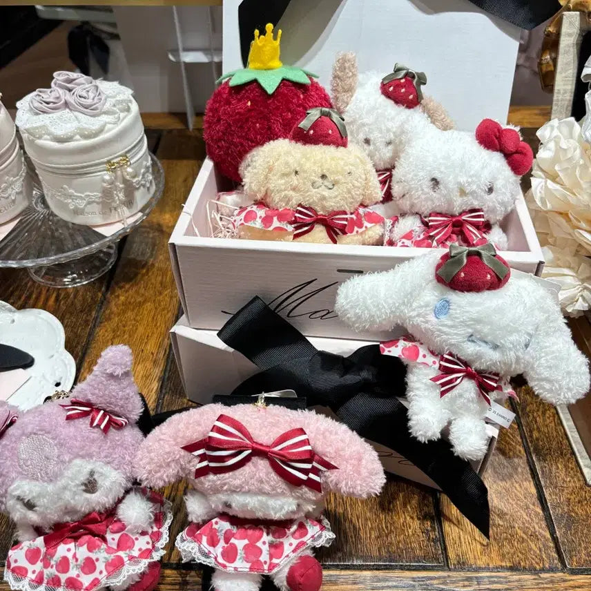 [BUNJANG] Maison Sanrio Ichigo Collaboration Kitty My Melody Pompompurin Item / 메종 산리오 이치고 콜라보 키티 마멜 폼푸 현물