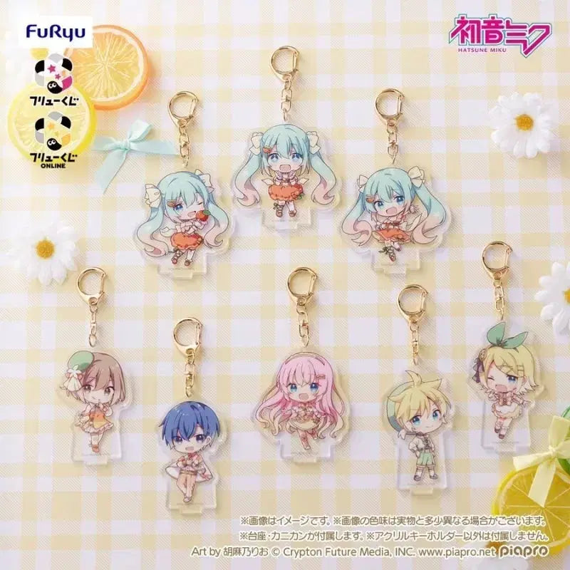[BUNJANG] FuRyu Hatsune Miku Citrus Miku F Prize Acrylic Charm / [후류쿠지]하츠네 미쿠 시트러스 미쿠 F상