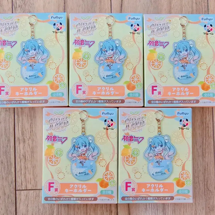[BUNJANG] FuRyu Hatsune Miku Citrus Miku F Prize Acrylic Charm / [후류쿠지]하츠네 미쿠 시트러스 미쿠 F상