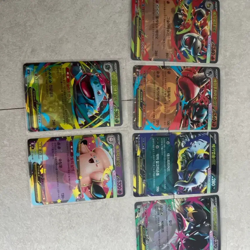 [BUNJANG] Pokemon Card Mega Series RR Grade Bundle / 포켓몬카드 메가시리즈RR등급 일괄로 싸게 팔아요!