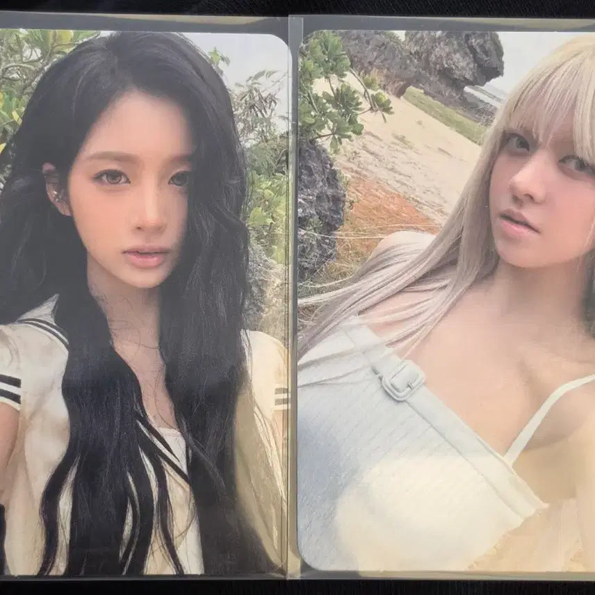 [BUNJANG] Nmixx Heavy Serenades Official Photocard Bundle Set - Seolyoon &amp; Lily / 엔믹스 공방 포카 헤비 세레나데 설윤 릴리 일괄