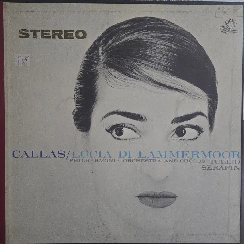 [BUNJANG] Maria Callas Lucia di Lammermoor 2LP Box Set / 마리아 칼라스_오페라 루치아_2LP BOX US