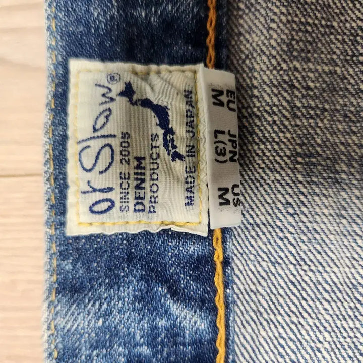 [BUNJANG] OrSlow 105 2 Year Wash Denim Jeans / 오어슬로우 105 2year