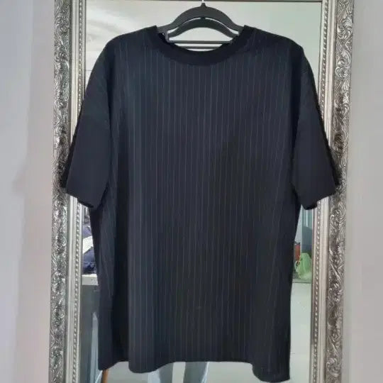 [BUNJANG] JILLSTUART NEW YORK Pinstripe Blouse Shirt - Size S / 질스튜어트 뉴욕 핀스트라이프 블라우스 셔츠 S