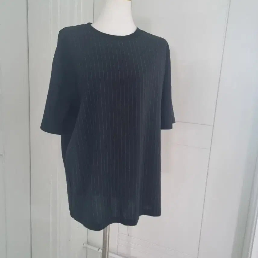 [BUNJANG] JILLSTUART NEW YORK Pinstripe Blouse Shirt - Size S / 질스튜어트 뉴욕 핀스트라이프 블라우스 셔츠 S