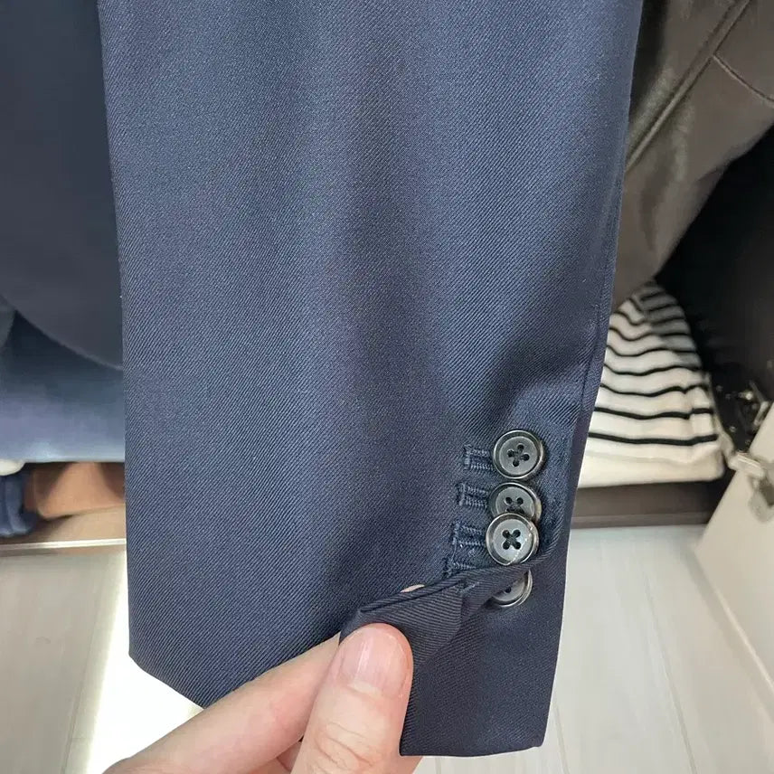[BUNJANG] Ring Jacket Meister Dark Navy Suit Loro Piana Four Seasons 130s Wool (Size 44) / 링자켓 마이스터 다크네이비 수트(로로피아나 포시즌 130수 /44)