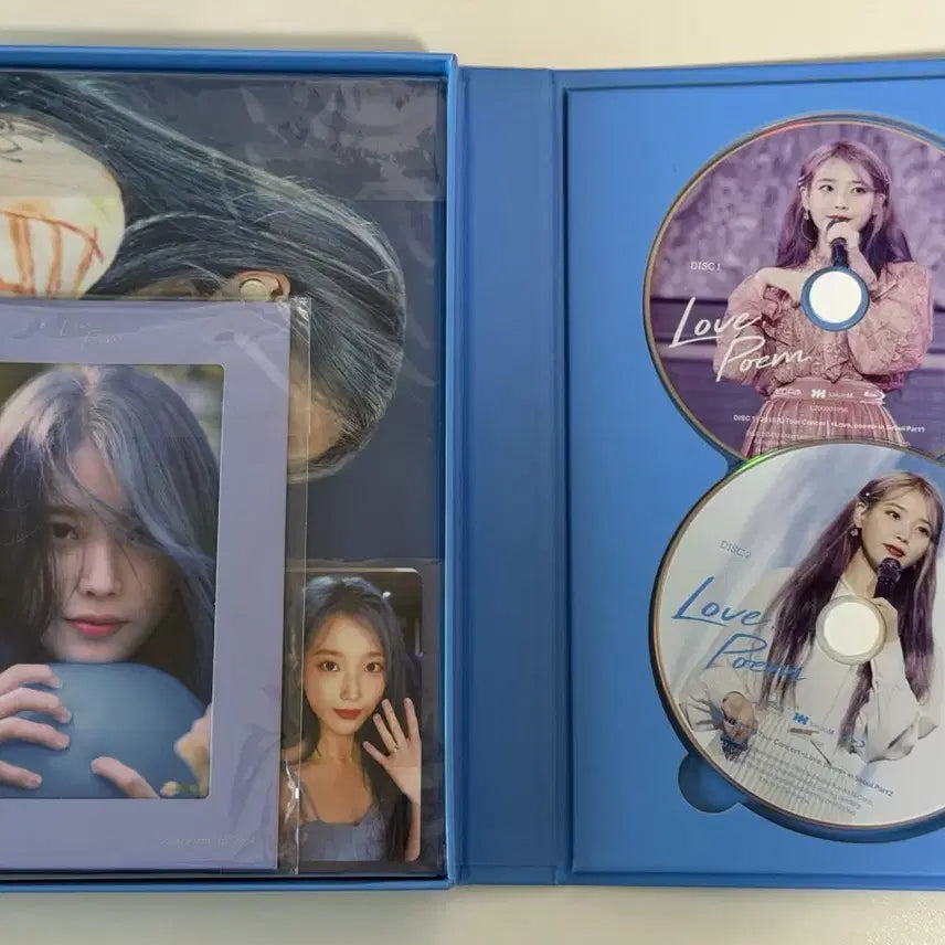 [BUNJANG] IU Love Poem Blu-ray Photocard Bundle Set / 아이유 러브포엠 블루레이