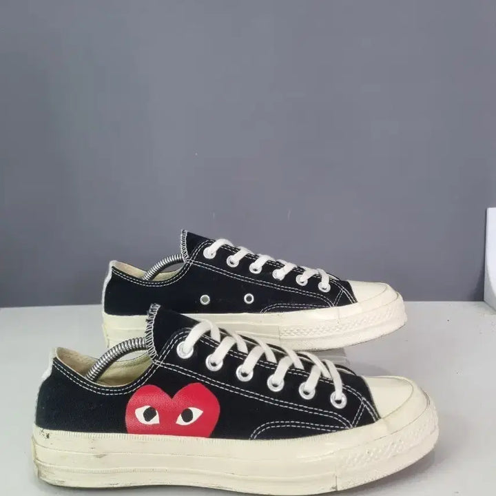 [BUNJANG] Comme des Garçons Converse Chuck Taylor Low / 효자빈티지 255 꼼데가르송 컨버스 척테일러 로우