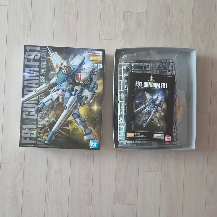 [BUNJANG] Bandai MG F91 Gundam Plastic Model Kit / 반다이 MG F91 건담 프라모델