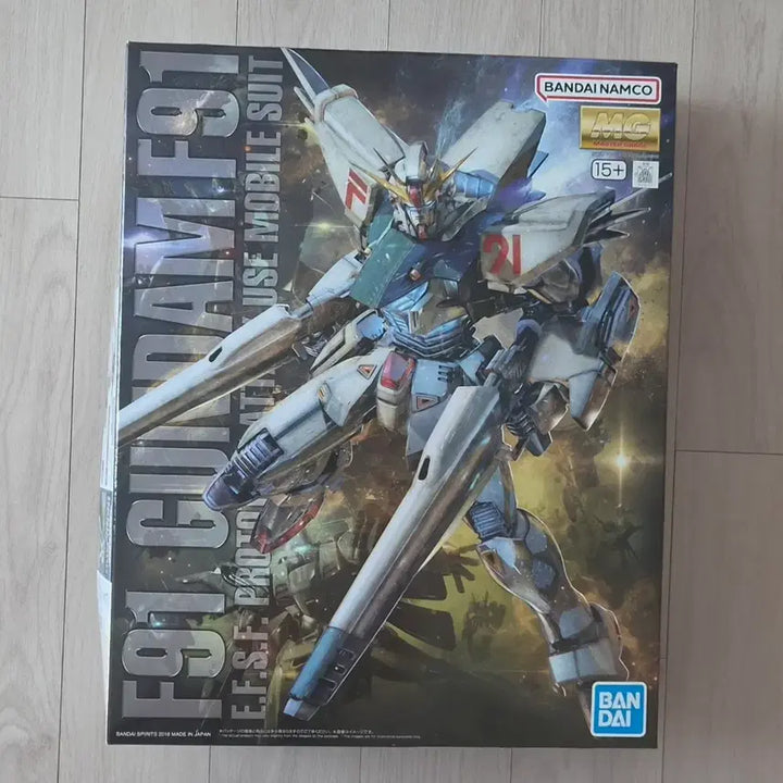 [BUNJANG] Bandai MG F91 Gundam Plastic Model Kit / 반다이 MG F91 건담 프라모델