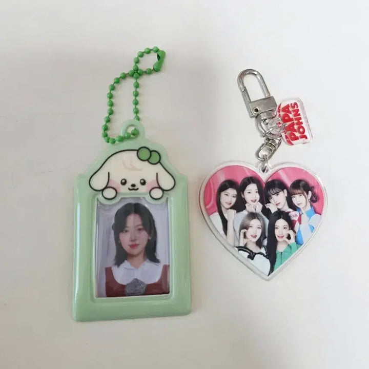 [BUNJANG] IVE Photo ID Card Keychain + Group Keychain / 아이브 증명사진 키링 + 단체 키링