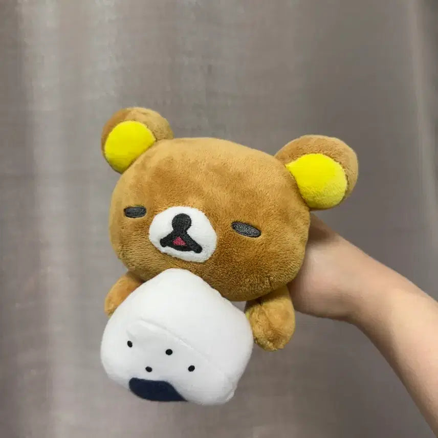 [BUNJANG] Vintage Rilakkuma Onigiri Plush / 고전 리락쿠마 삼각김밥 인형 오니기리