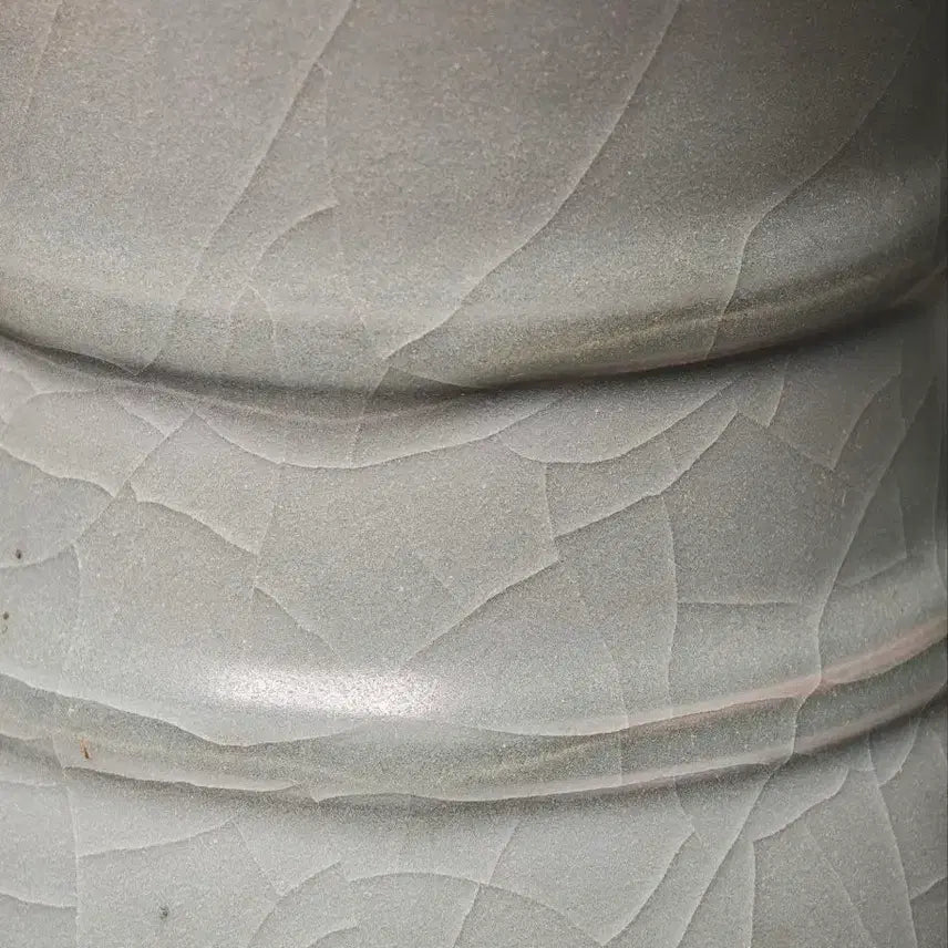 [BUNJANG] Chinese Celadon Porcelain Twin Vase (Qing Dynasty Mid-Period Longquan Kiln) / [진품] 청대 중기 용천요 청자 쌍이준 중국도자기 골동품 고미술품