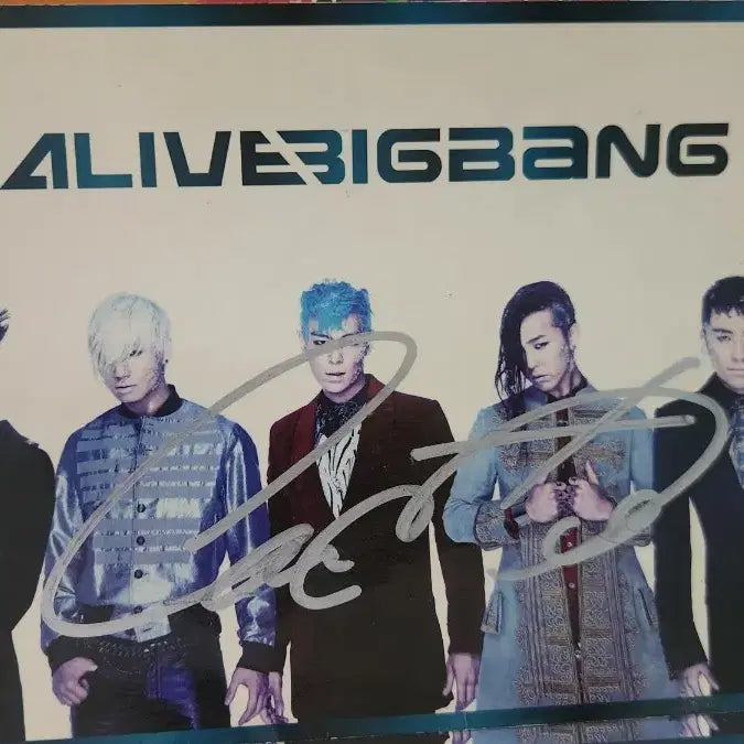 [BUNJANG] BIGBANG G-Dragon Signed ALIVE Album Board Card / 마지막 하나 곧 인상)빅뱅 ALIVE 앨범 지드래곤 Gd 싸인 보드카드