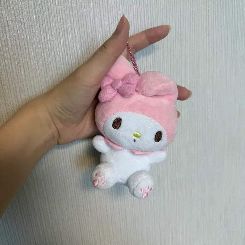 [BUNJANG] Sanrio My Melody Plush Keychain / 산리오 마이멜로디 인형 키링