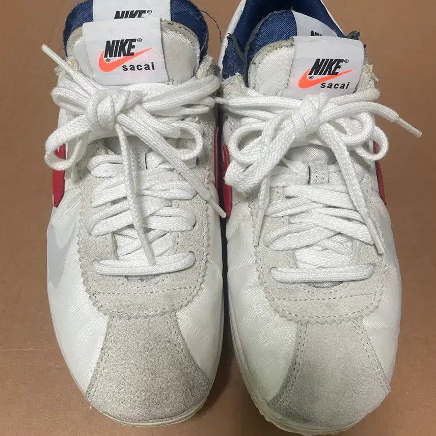 [BUNJANG] Nike x Sacai Cortez White/Red / 나이키 x 사카이 코르테즈 270사이즈