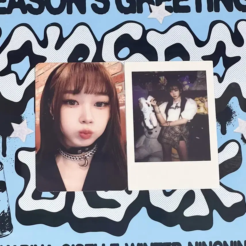 [BUNJANG] aespa Giselle Bundle Set Photocards (Girls Album) / 에스파 지젤 포토카드 2장 일괄 양도해요 포카 걸스 girls 앨포 폴라
