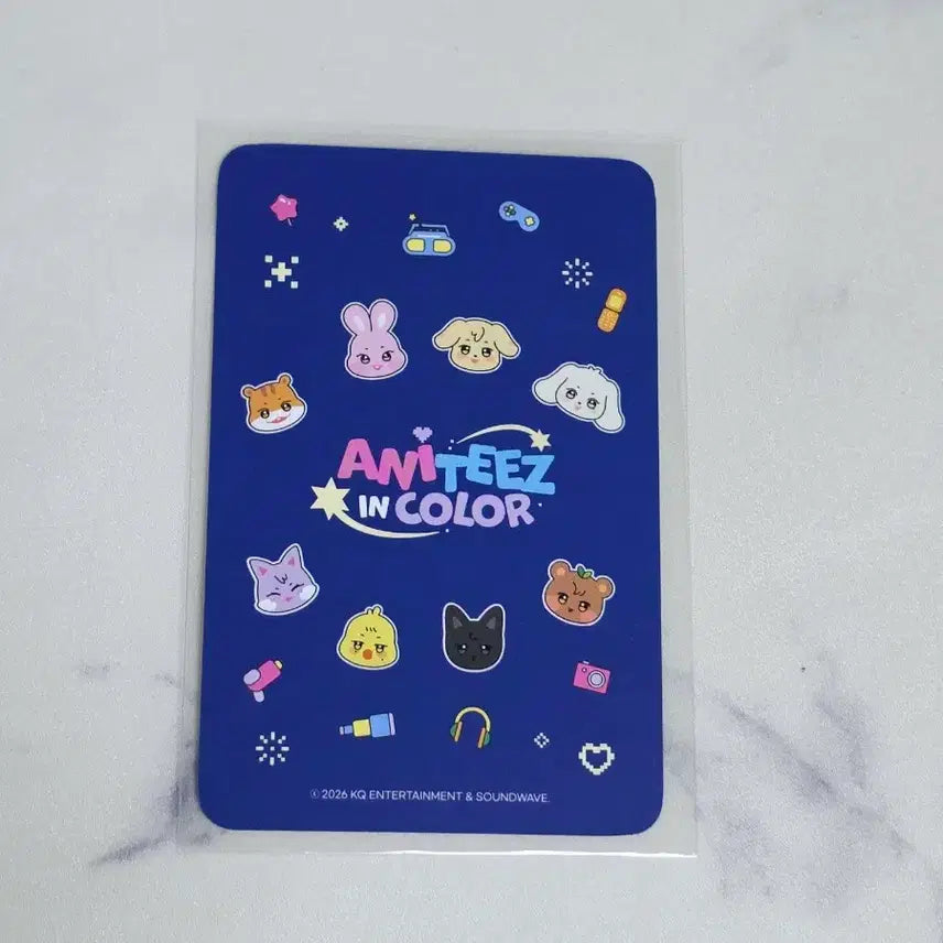 [BUNJANG] ATEEZ Seonghwa Aniteez Deco Sticker Photocard / 에이티즈 성화 애니티즈 데코스티커 포카 떵별