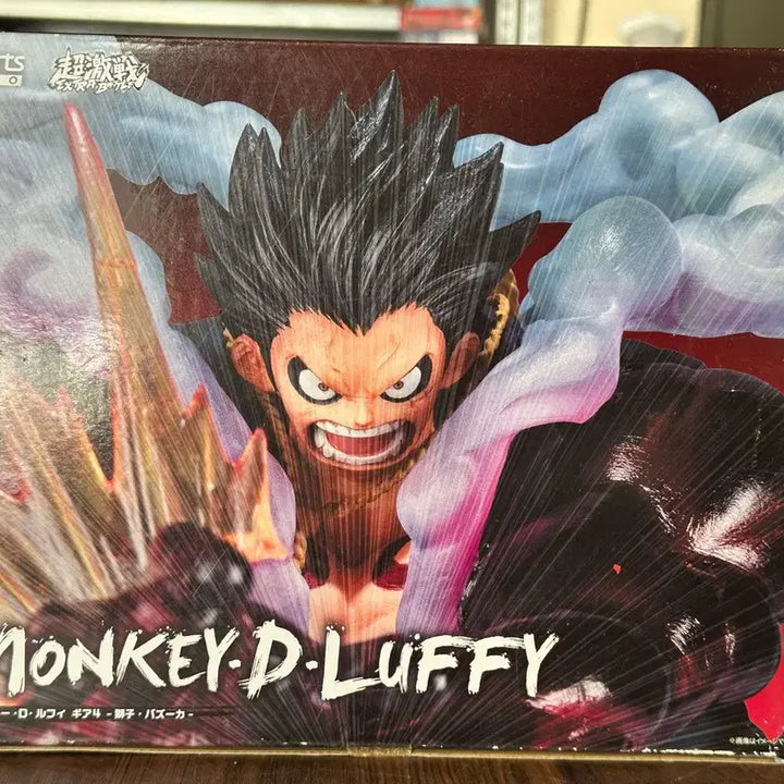 [BUNJANG] Bandai Figuarts Zero One Piece Monkey D. Luffy Gear 4 Bazooka Action Figure / 반다이 피규어아츠 원피스 루피 기어4 바주카 새상품