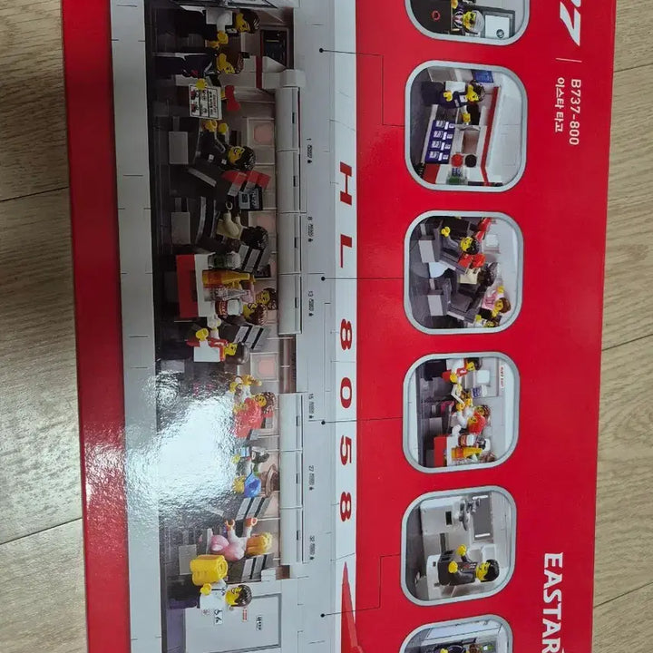 [BUNJANG] Oxford Eastar Jet B737-800 Building Block Set / 미개봉 새상품  B737-800이스타 제트 타고 레고 옥스포드