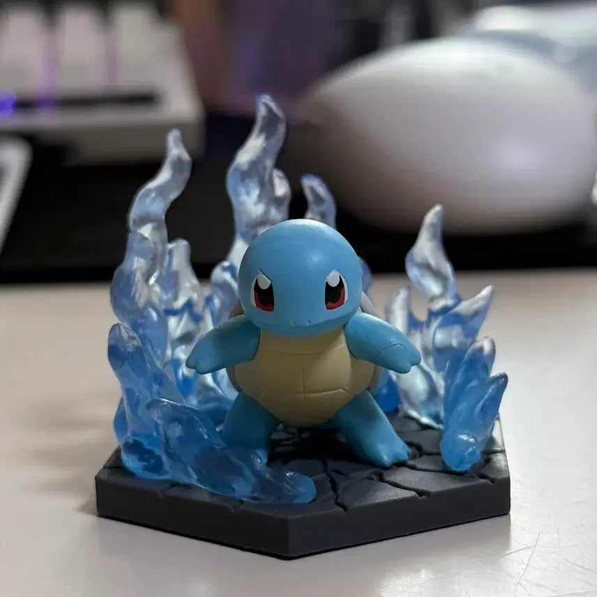 [BUNJANG] Pokemon Diorama Figure (Squirtle) / 포켓몬 가챠 디오라마 피규어 (꼬부기)