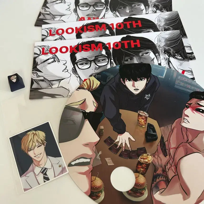 [BUNJANG] Lookism Popup Goods Bundle (Ryuhei, Park Hyung-seok, Jong Gun, Jun Goo) / 외모지상주의 외지주 팝업 굿즈 일괄(류헤이, 박형석, 종건, 준구)